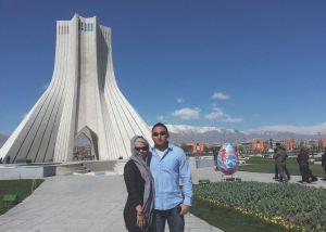 德黑兰的地标性建筑——自由塔