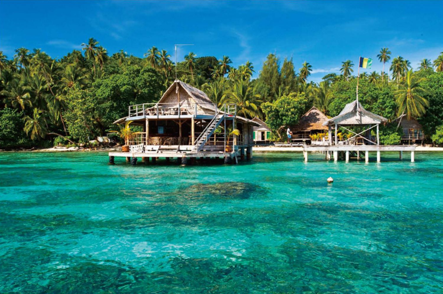 水上度假村（太平洋岛国贸易与投资专员署 供图）