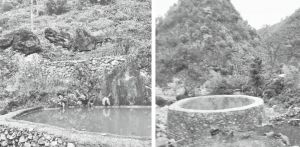 图4-4 初化村收集水源前后对比情况