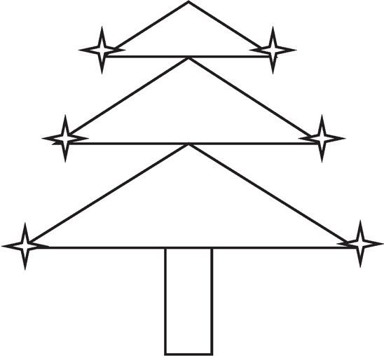 图2 表情包仪式传播的圣诞树模式
