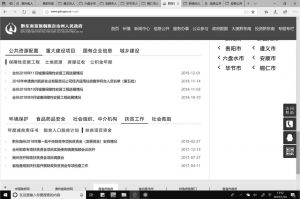 图3 黔东南州政府网站政府信息公开页面