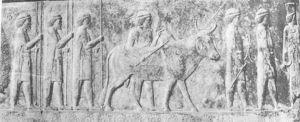 图1-9 波斯统治下的犍陀罗人 德国考古所藏