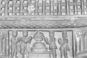 图5-5 建窣堵波供奉舍利 2～3世纪 拉合尔博物馆藏