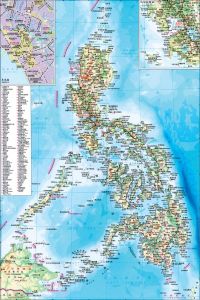 菲律宾行政区划图