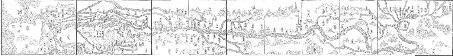 图3 《图书编》“河源总图”