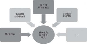 图5 青海省社区电商服务论点构成