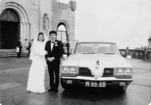 图片3 土生葡人1979年的婚礼（图片中的男士就是本照片的提供者古卫民律师）