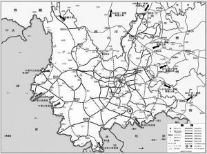 图2-7 云南省“十三五”及中长期公路规划