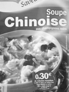 法国超市出售的中国汤料包