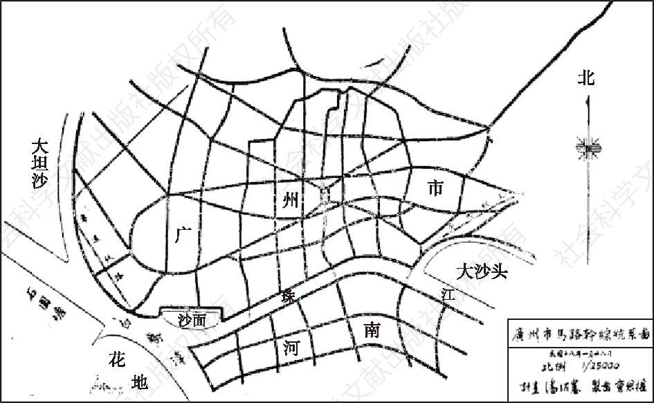 图4-96 1929年道路规划系统