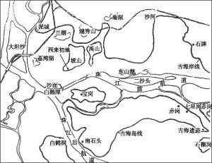 图5-1 广州古代海岸线