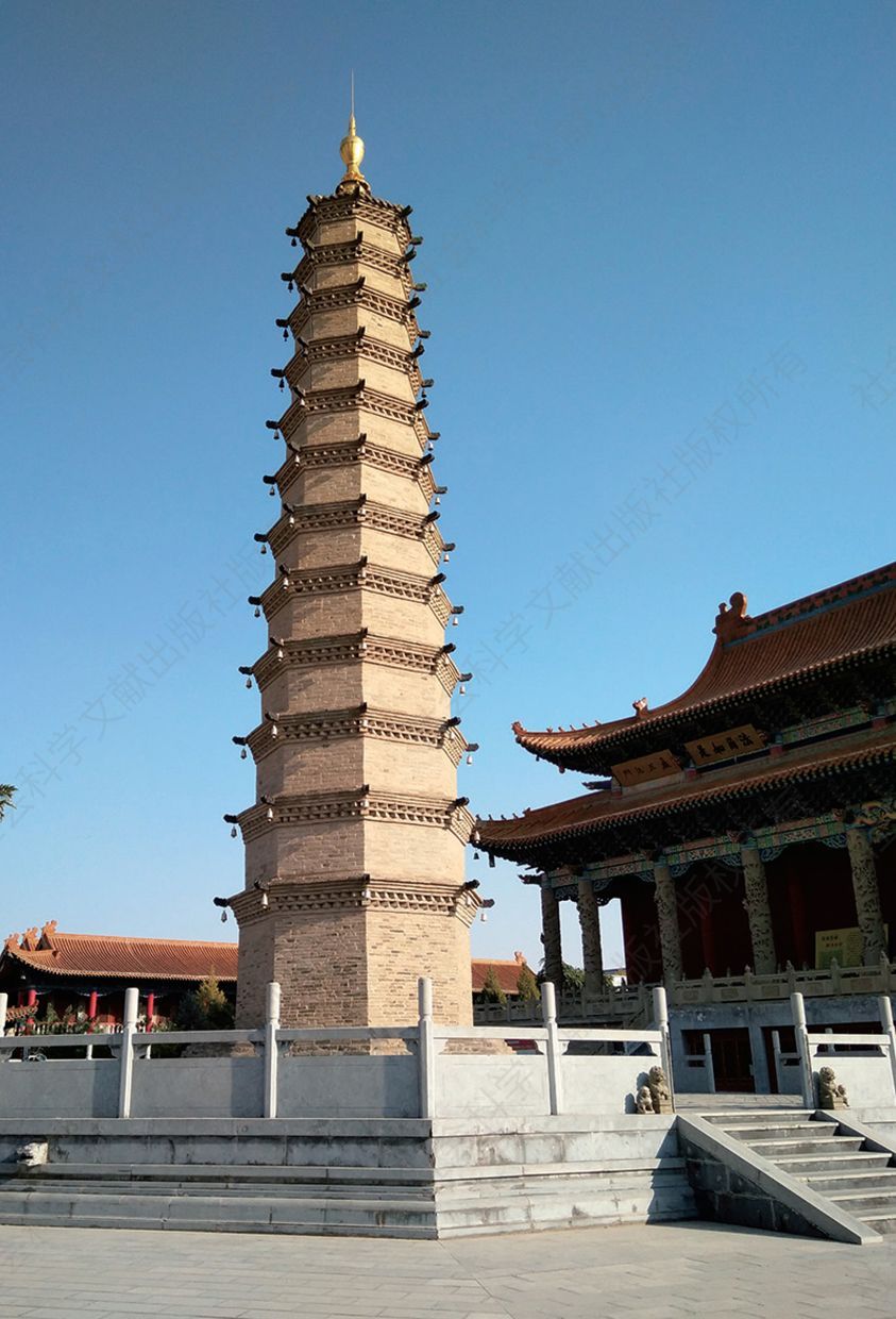 武威罗什寺塔 始建于北凉时期