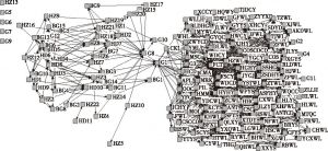 图4.10 集群2014年的知识网络结构
