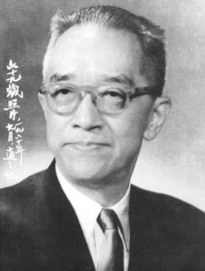 图7-3 胡适（1891～1962），摄于1960年，69岁，时任台湾中研院院长