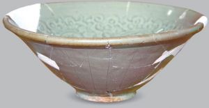 5.青釉印花瓷碗（PBM2∶3）