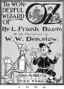 图1 The Wonderful Wizard of OZ（1900）