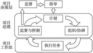 图3-6 项目团队结构图