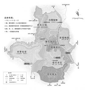 图1-1 磐石镇“都市农业体验区”规划方案