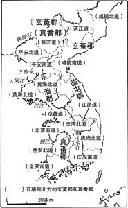 图56 汉代的朝鲜四郡