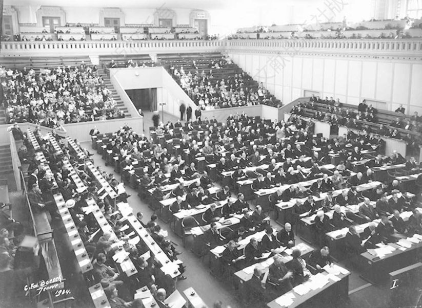 苏联加盟时的国联大会（1934年9月18日）
