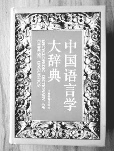 图1 《中国语言学大辞典》初版封面