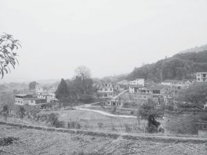图3-6 广福村的房屋掠影