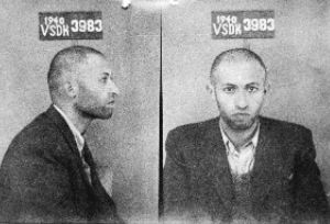 1940年梅纳赫姆·贝京在苏联劳改营中的标准照