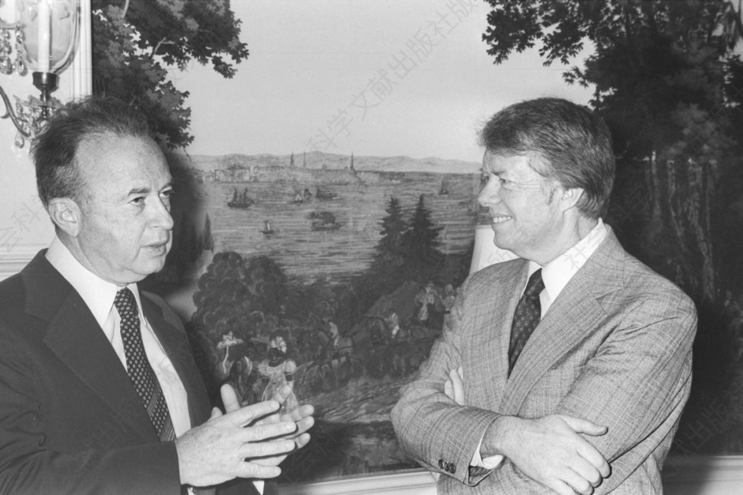1977年3月7日，拉宾总理在美国白宫与卡特总统