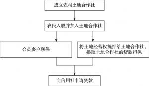 图3-2 同心县农村土地经营权抵押贷款流程