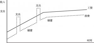 图2-7 中国居民的消费和储蓄行为模式
