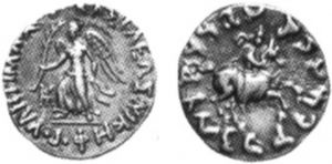 图5 安提玛科斯二世钱币