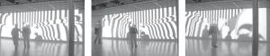 （Image 3），（Image 4） et （Image 5） Dispositif interactif «multi motion» Centre Pompidou，Paris，2008