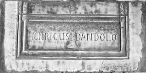 恩里科·丹多洛的墓志铭，伊斯坦布尔，圣索菲亚大教堂