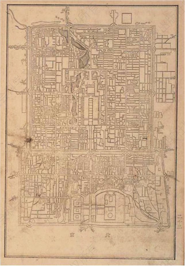 图21 日本文部省《高等小学读本四·北京》（1889）