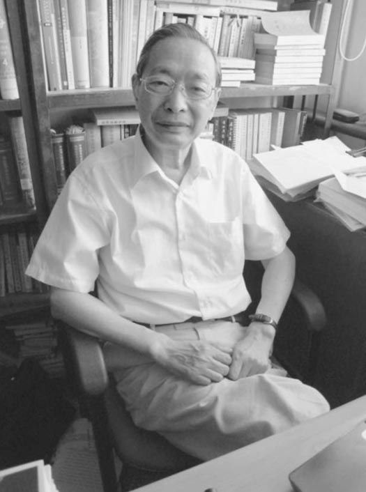 杨天石教授(作者拍摄)
