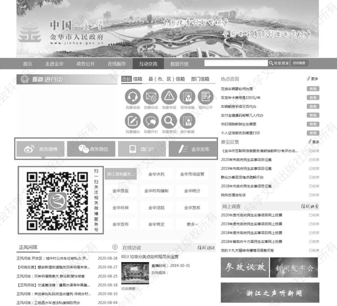 图12 浙江金华市互联网平台技术的应用适配度情况