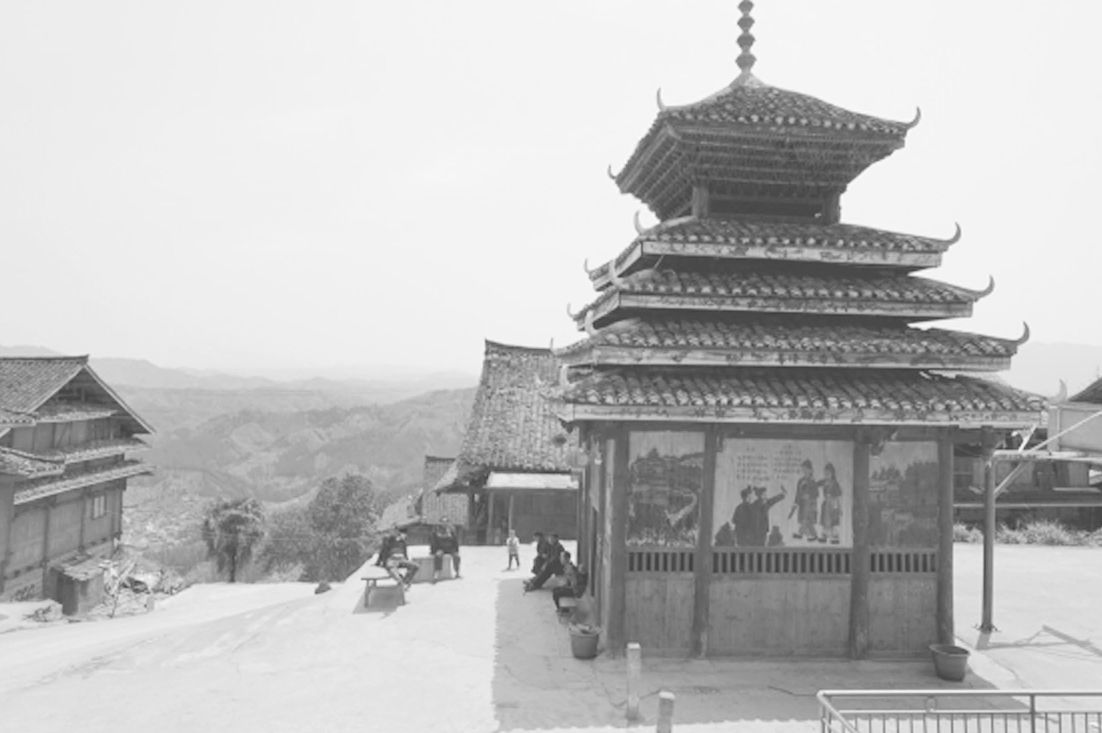 图2-2 安马村奴图屯鼓楼