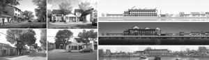 图5 运河中吴大桥—怀德桥段建筑风貌整体提升前后效果对比