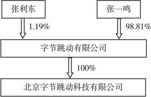 图1 北京字节跳动股权结构
