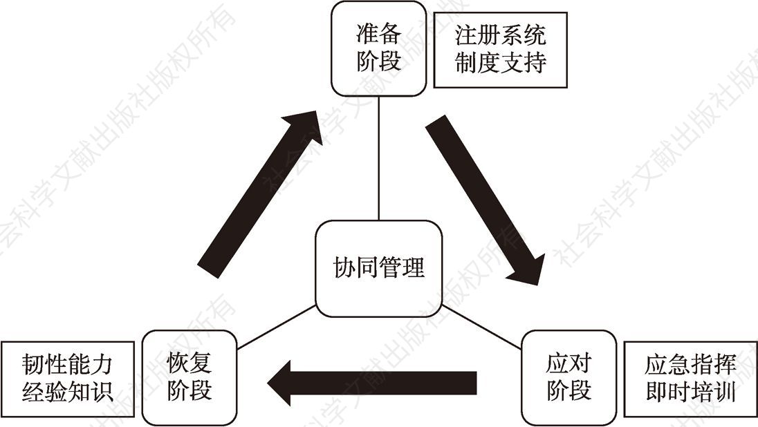 图6-4 自发应急志愿服务的治理结构