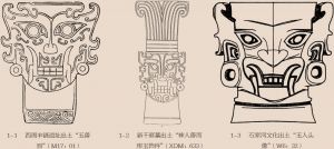 图1 早期艺术中的神人纹玉雕