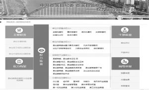 图2 苍溪县纪委监委权力运行监督平台页面