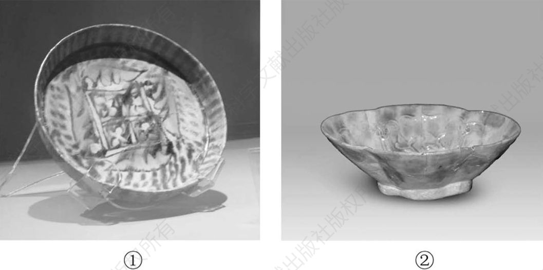 图25 伊朗国立博物馆藏9世纪本地产釉陶器