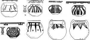 图1 哈密林雅文化中由河西传入器型