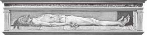 小汉斯·霍尔拜因《墓中的基督》，1521/22年，巴塞尔艺术博物馆