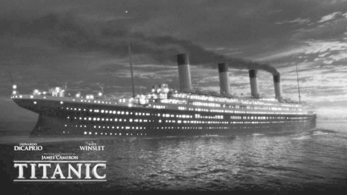 图3 《泰坦尼克号》电影3D版海报