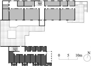 图4-7 S机构二层平面示意