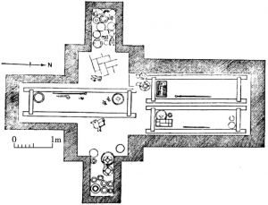 图6.1 江西南昌墓葬平面图之五