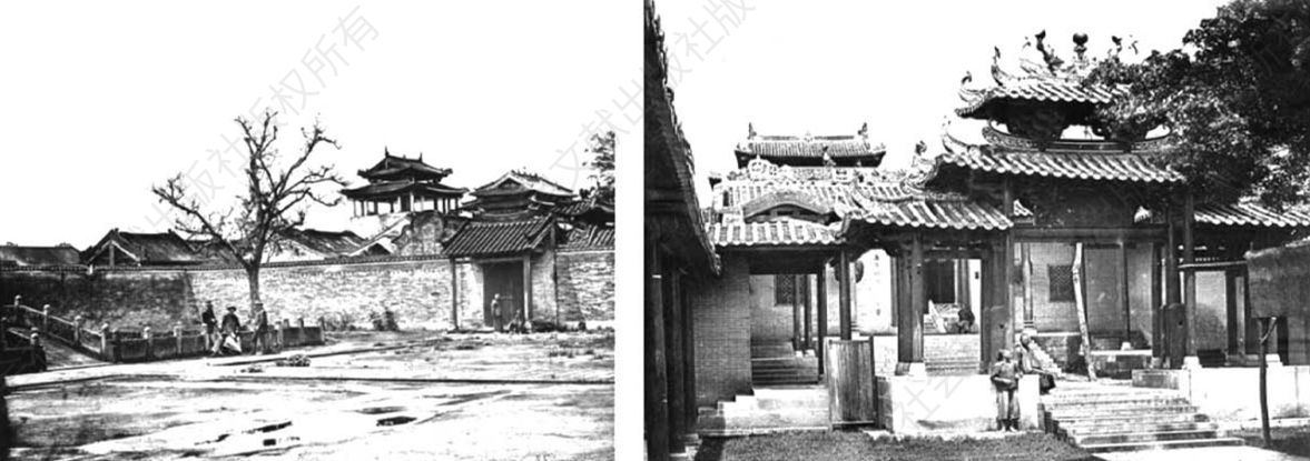 图3-13 菲利斯·比托在1860年拍摄的广州“五仙古观”