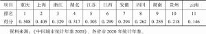 表6 2019年长江经济带省级质量提升指数及排名